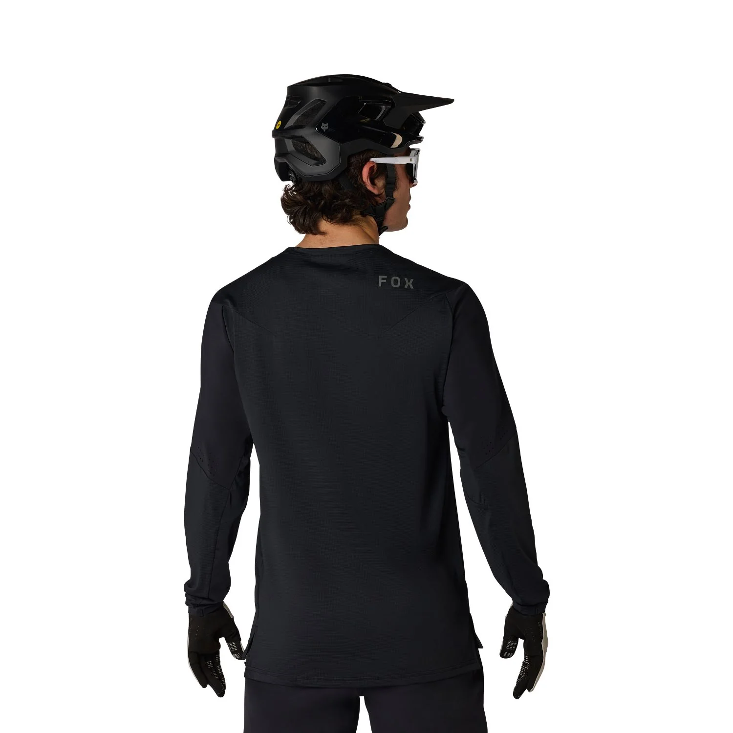 Maillot FOX FLEXAIR Manches Longues Noir - Image 5