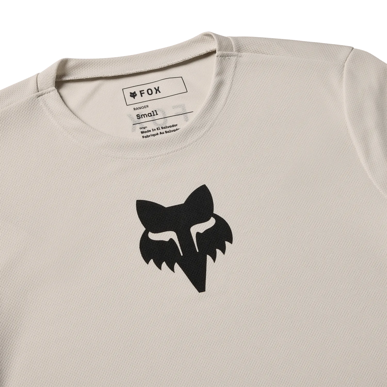 Maillot FOX RANGER HEAD Femme Manches Courtes Blanc Chalk - Image 3