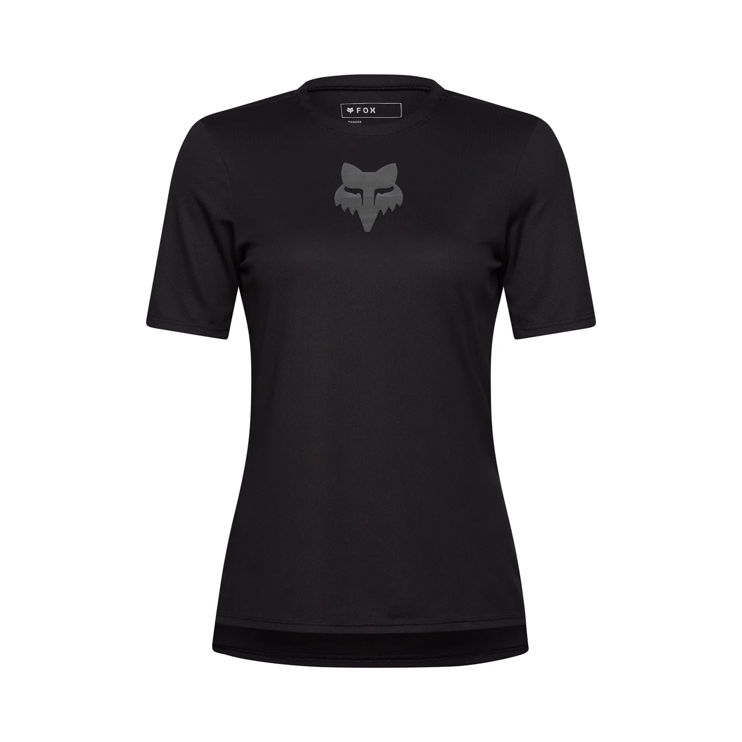 Maillot FOX RANGER HEAD Femme Manches Courtes Noir