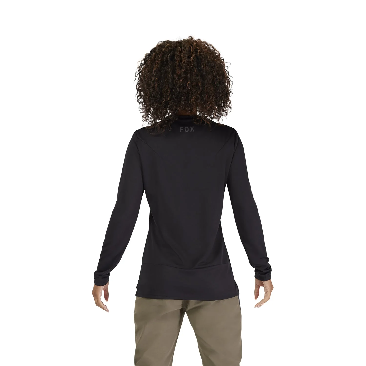 Maillot FOX RANGER HEAD Femme Manches Longues Noir - Image 4