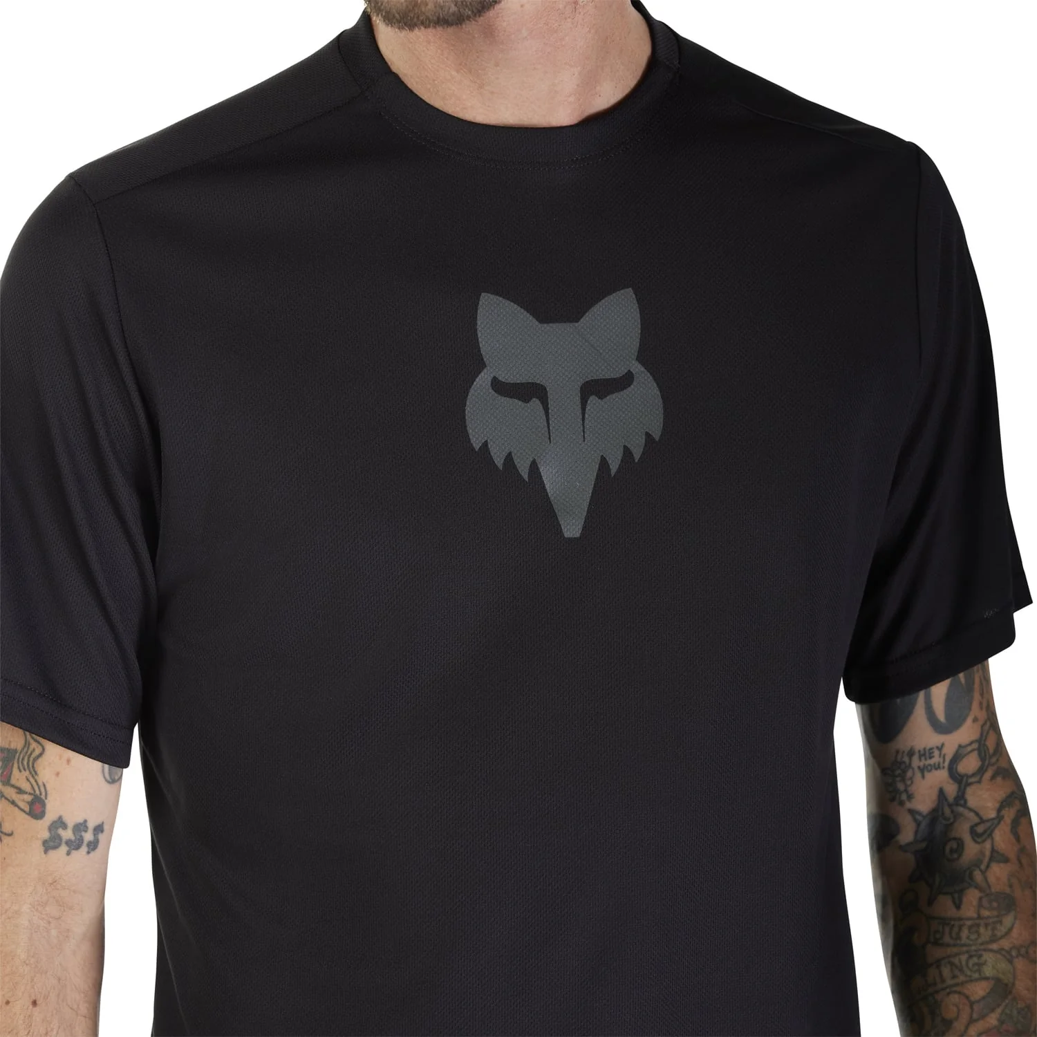 Maillot FOX RANGER FOX HEAD Manches Courtes Noir - Image 5