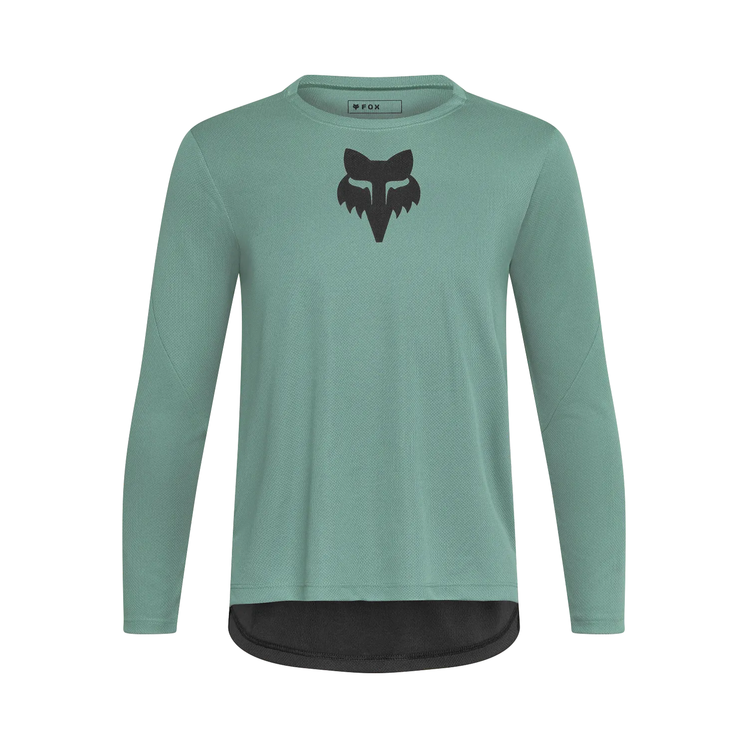 Maillot FOX RANGER HEAD Junior Manches Longues Vert