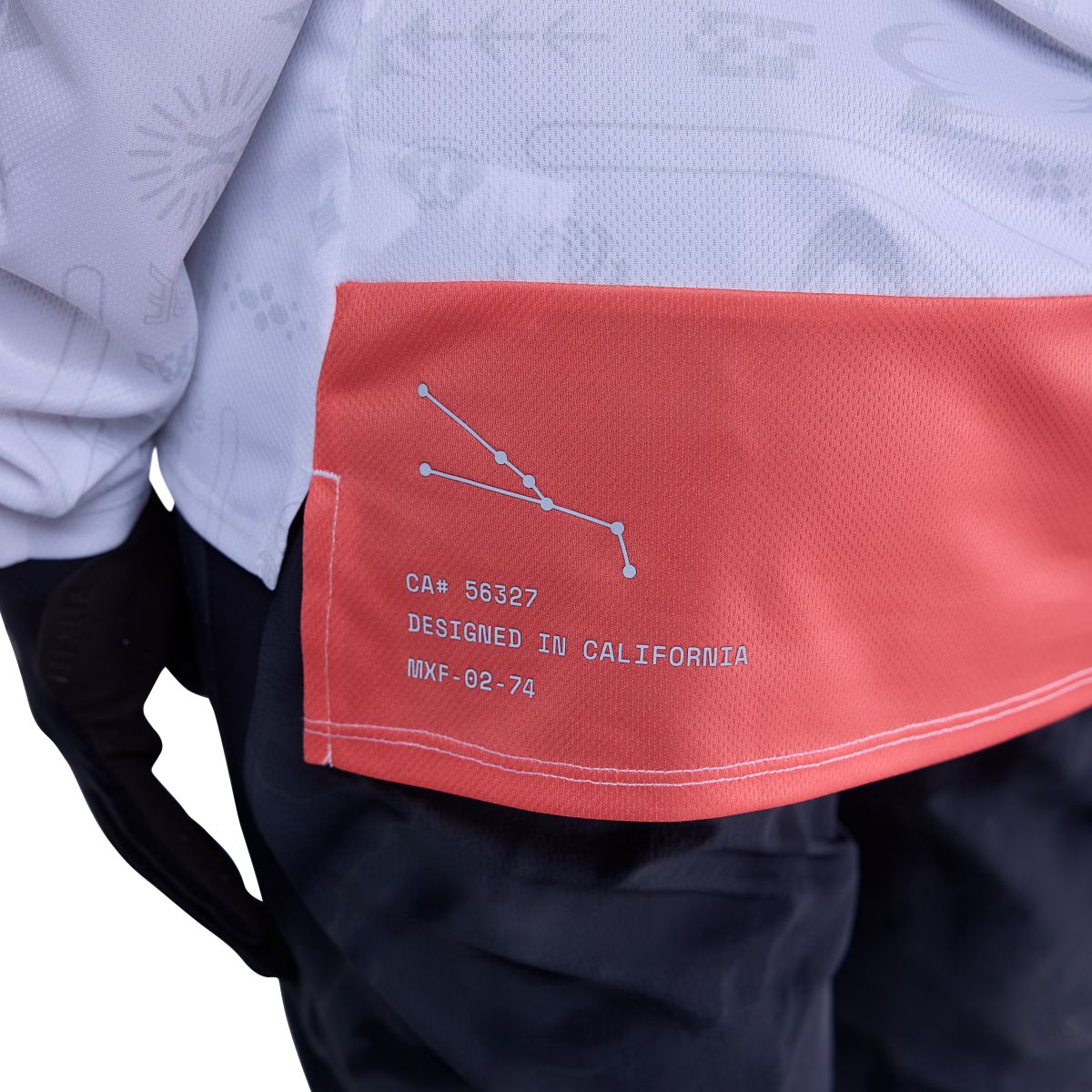 Maillot FOX RANGER LUNAR Manches Longues Femme Blanc - Édition Spéciale - Image 9