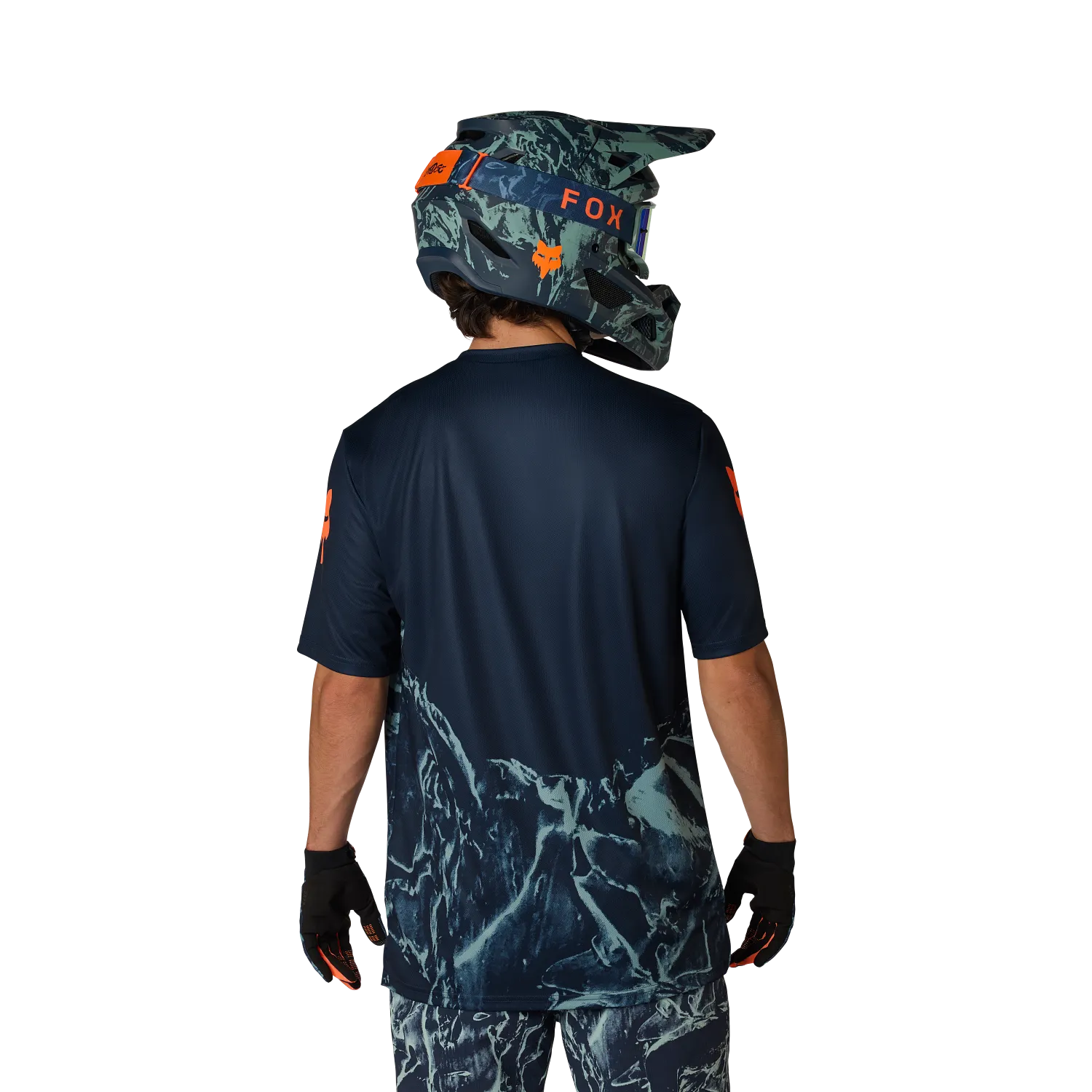 Maillot FOX RANGER IMAGE PRINT Manches Courtes Arctic Blue - Image 4