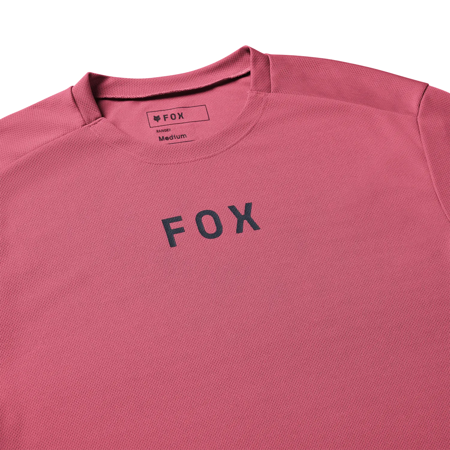 Maillot FOX RANGER WORDMARK Manches Courtes Berry - Image 3