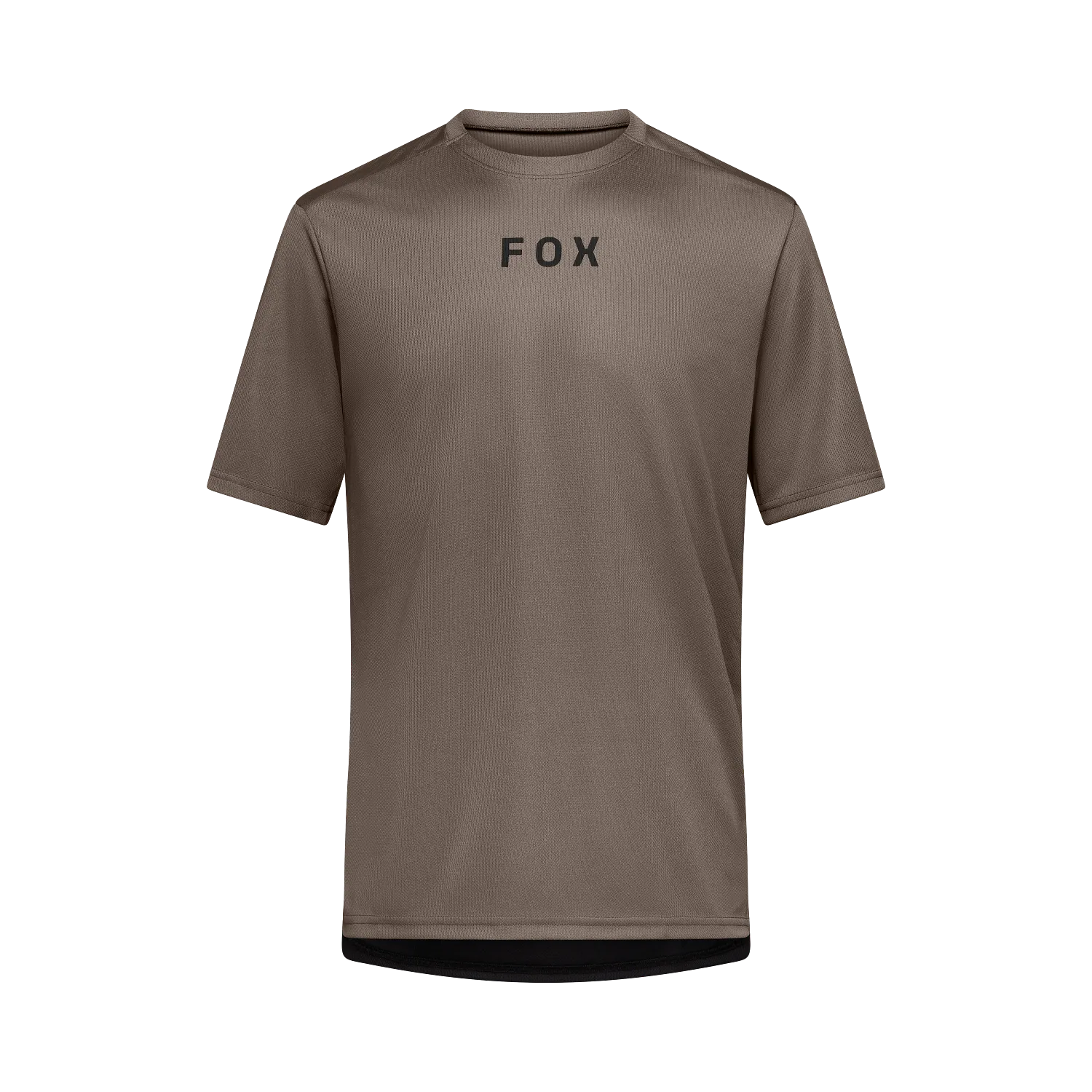 Maillot FOX RANGER WORDMARK Manches Courtes Brun Nutmeg