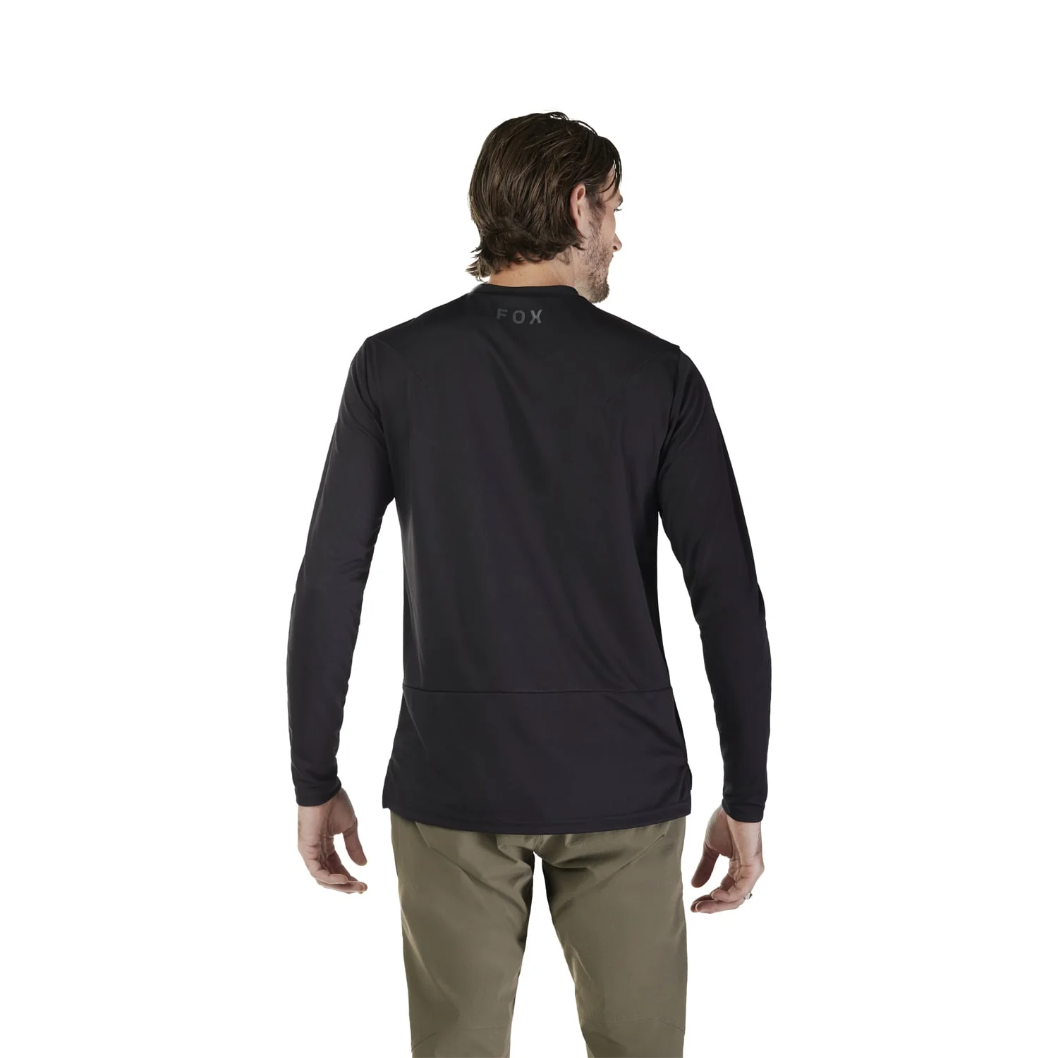 Maillot FOX RANGER HEAD Manches Longues Noir - Image 4