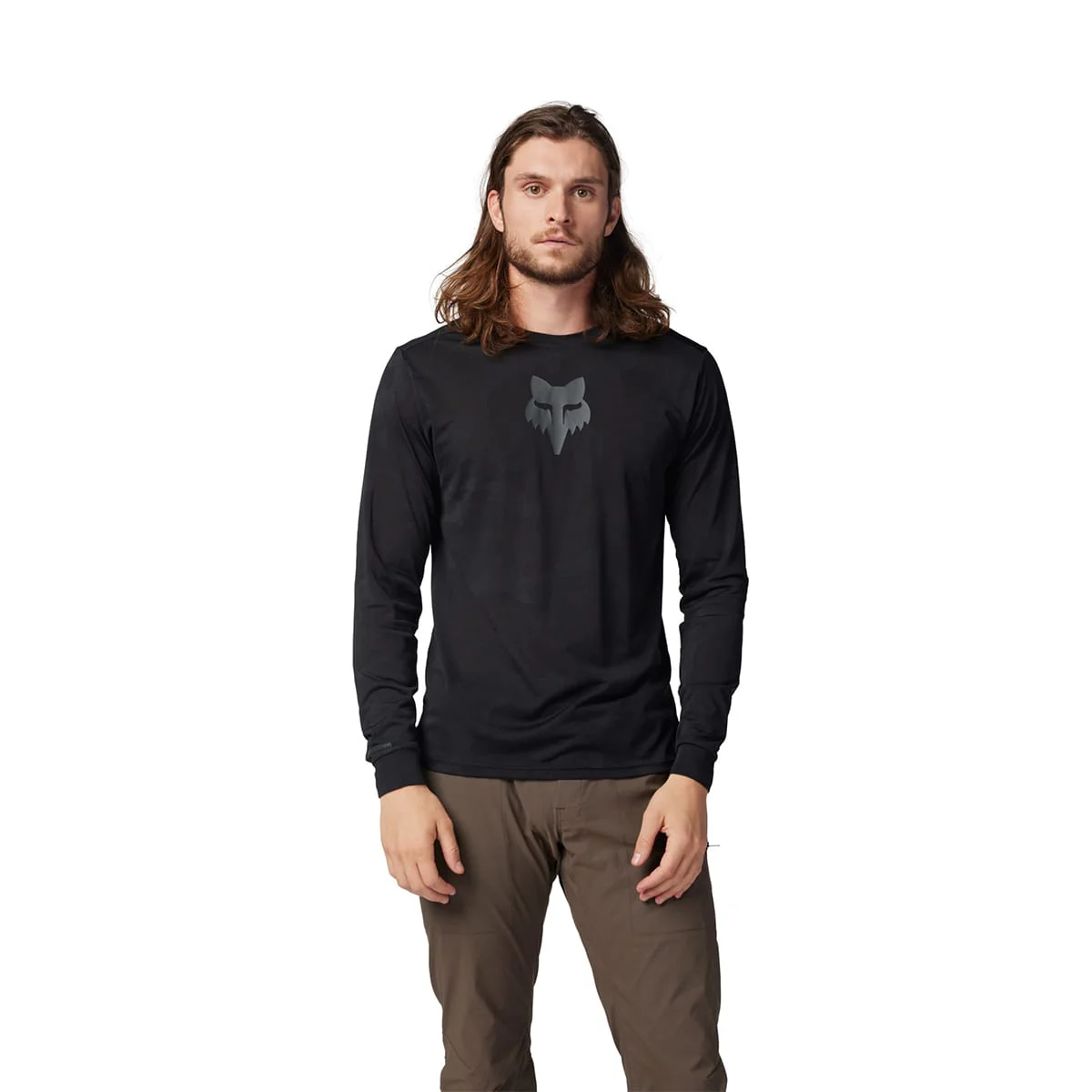 Maillot FOX RANGER TRU DRI Manches Longues Noir - Image 3