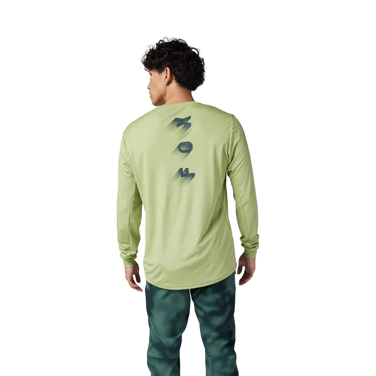 Maillot FOX RANGER WAYFARING Manches Longues Vert - Image 4