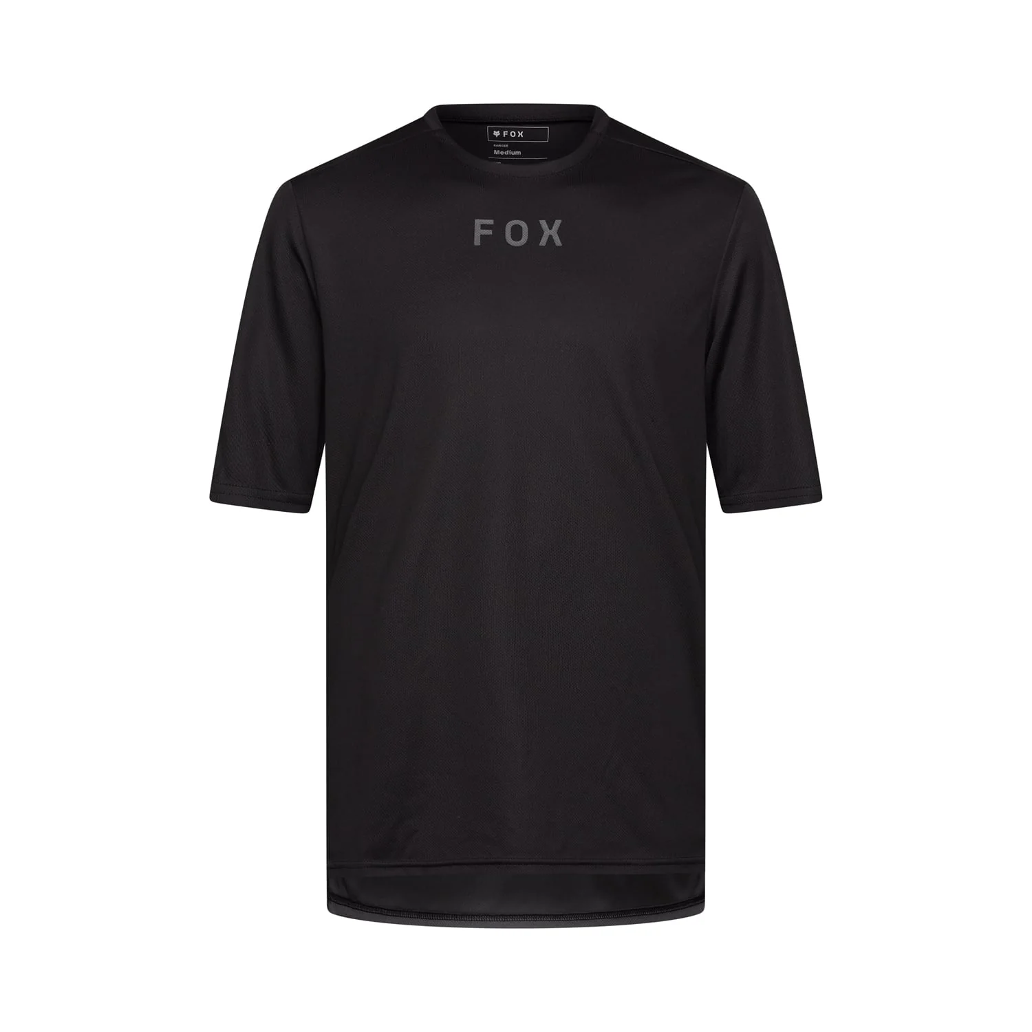 Maillot FOX RANGER WORDMARK Manches Courtes Noir