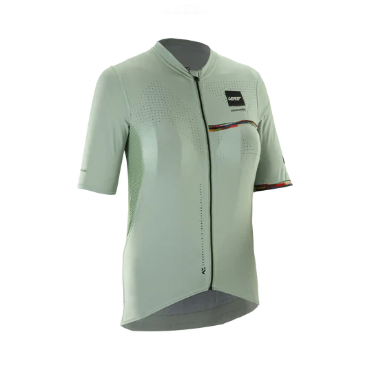 Maillot LEATT MTB ENDURANCE 5.0 CARGO Femme Manches Courtes Vert