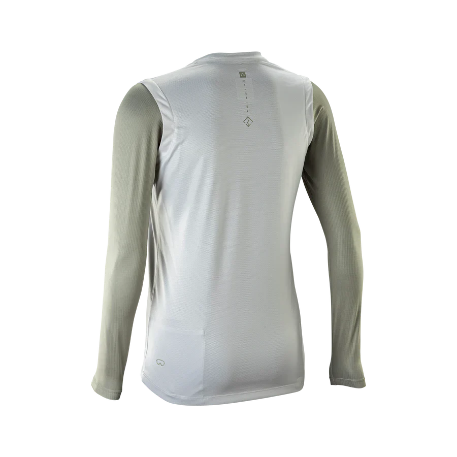 Maillot  LEATT MTB Gravity 2.0 Femme Manches Longues Blanc/Beige - Image 3