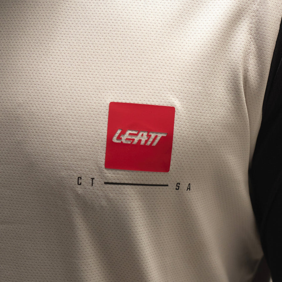 Maillot LEATT MTB GRAVITY 2.0 Manches Longues Blanc/Noir - Image 3