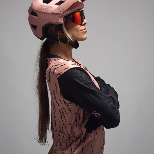 Maillot LEATT MTB TRAIL 3.0 Femme Manches Longues Rose - Image 4
