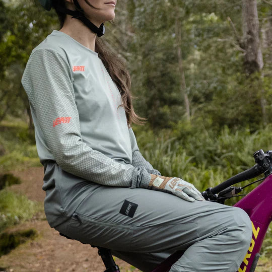 Maillot LEATT MTB TRAIL 3.0 Femme Manches Longues Vert - Image 3