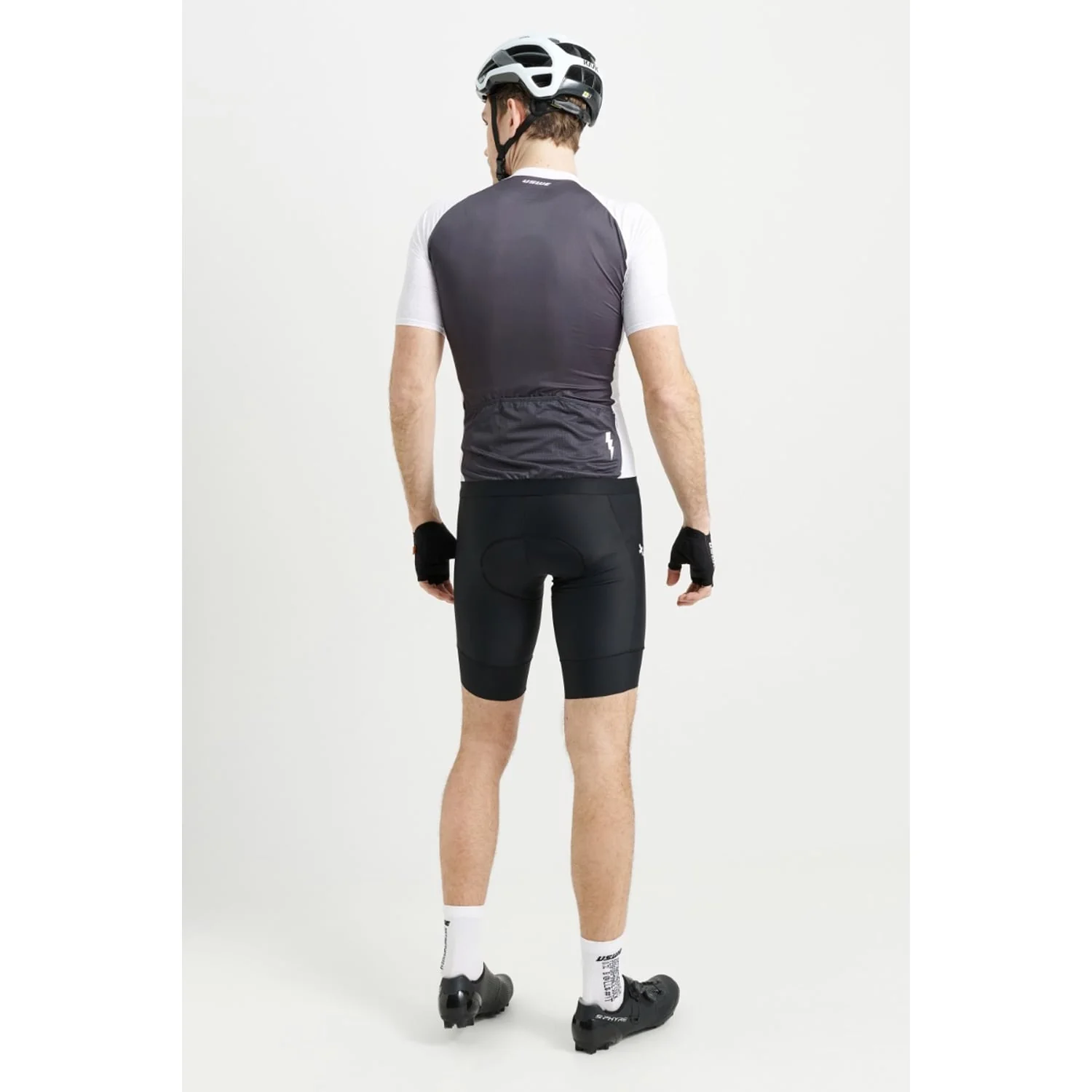 Maillot Manches Courtes USWE GRUS GRAVEL Blanc - Image 6