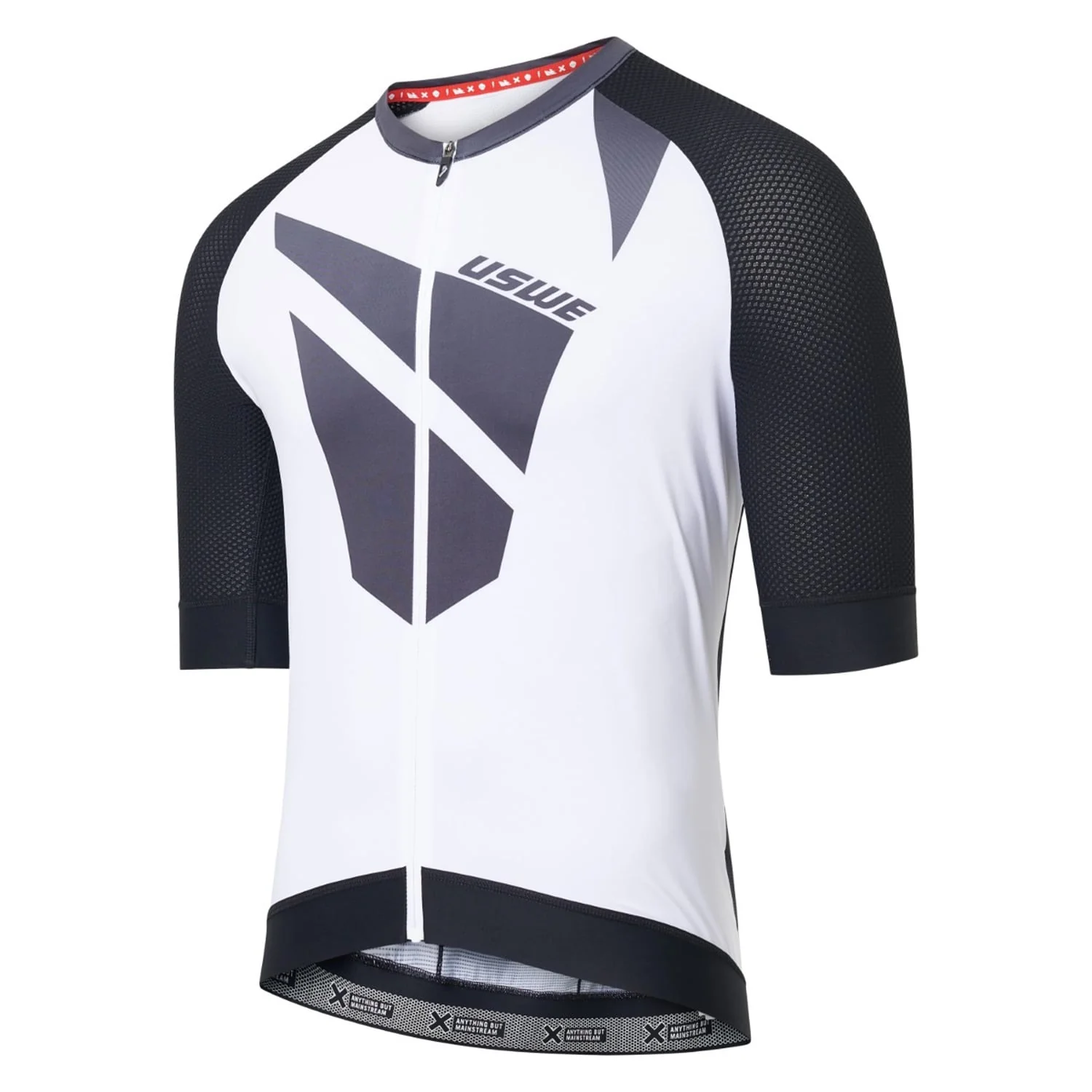 Maillot Manches Courtes USWE SKARP GRAVEL Blanc - Image 3