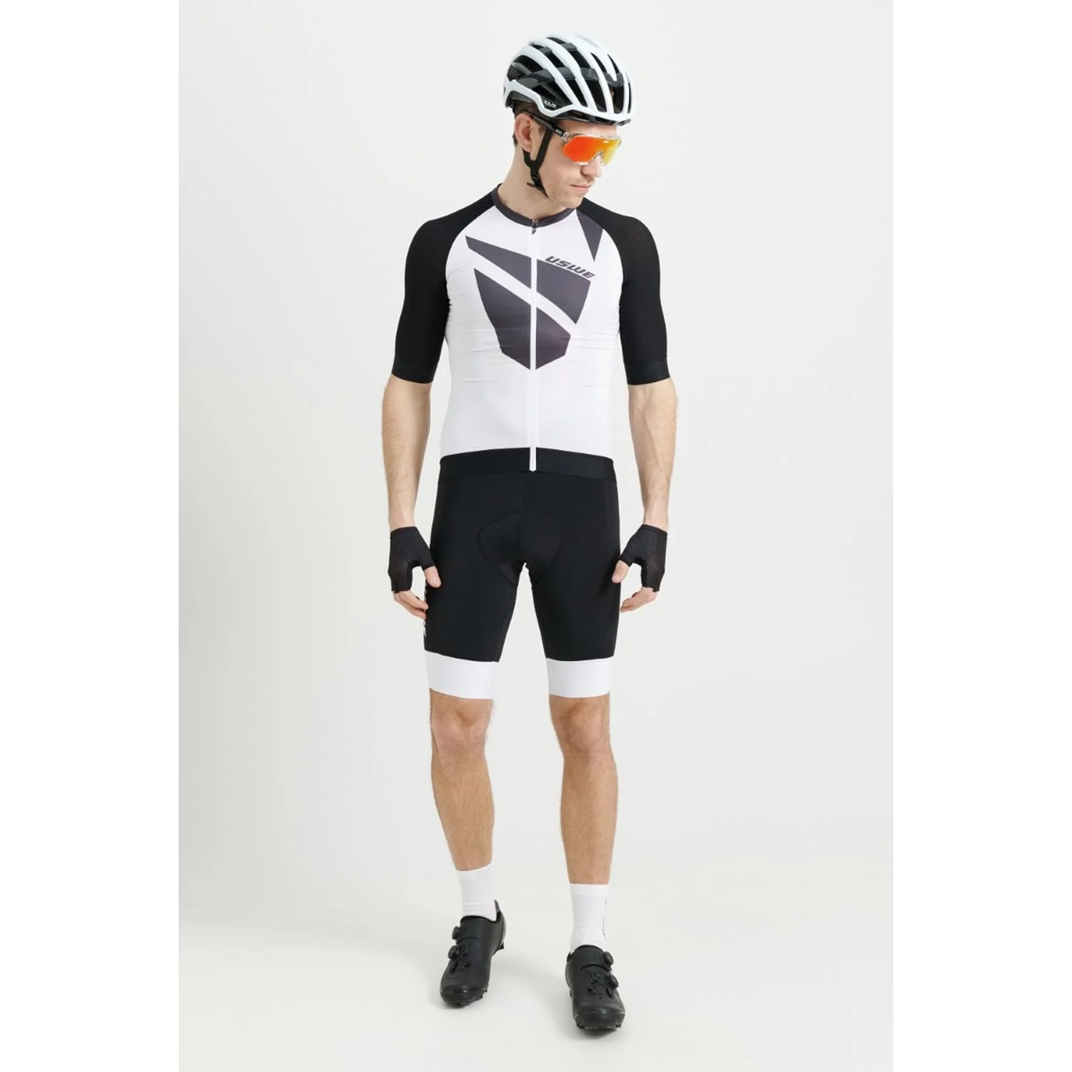 Maillot Manches Courtes USWE SKARP GRAVEL Blanc - Image 5