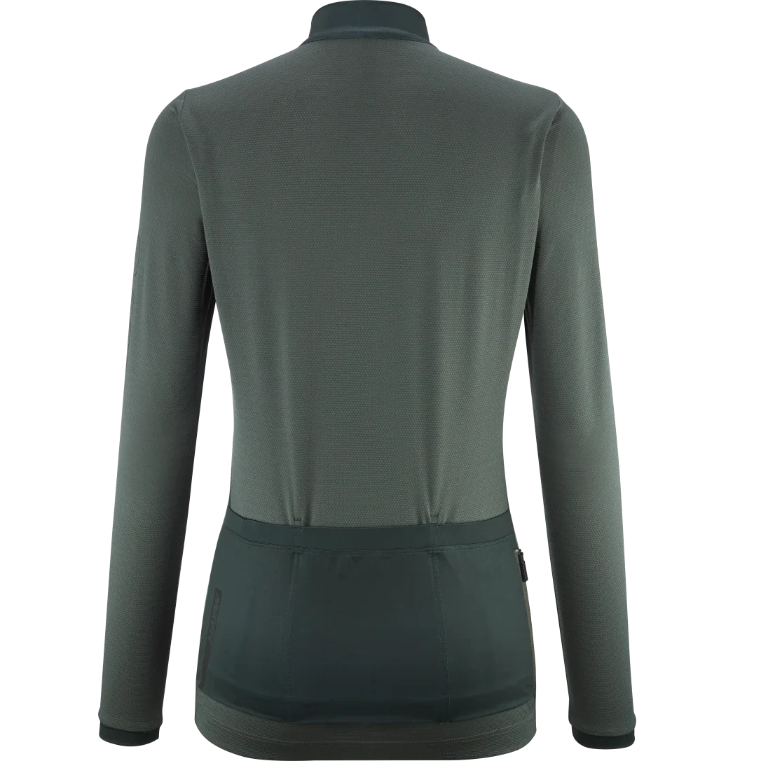 Maillot MAVIC AKSIUM Manches Longues Femme Vert - Image 2