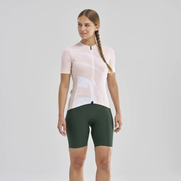 Maillot MAVIC AKSIUM GRAPHIC Manches Courtes Femme Rose - Image 3