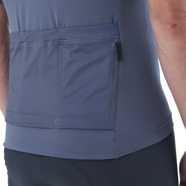 Maillot MAVIC AKSIUM Manches Courtes Bleu - Image 6