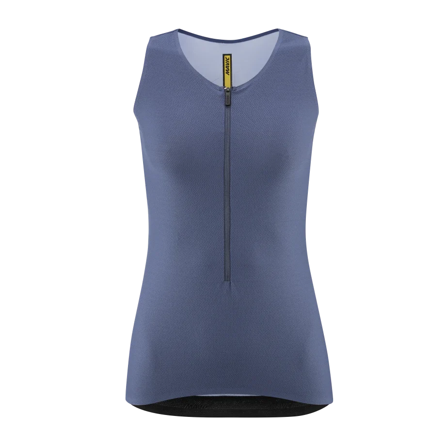 Maillot MAVIC AKSIUM Sans Manches Femme Bleu
