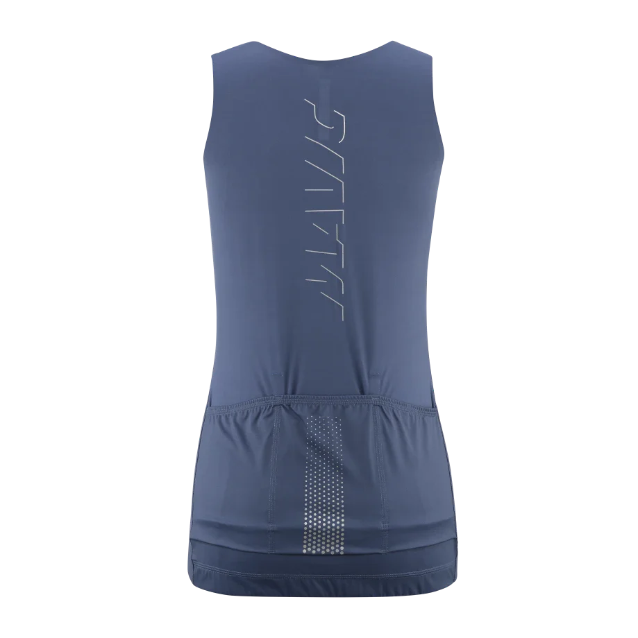 Maillot MAVIC AKSIUM Sans Manches Femme Bleu - Image 2