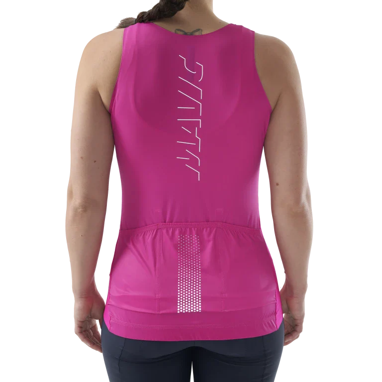 Maillot MAVIC AKSIUM Sans Manches Femme Fuschia - Image 3
