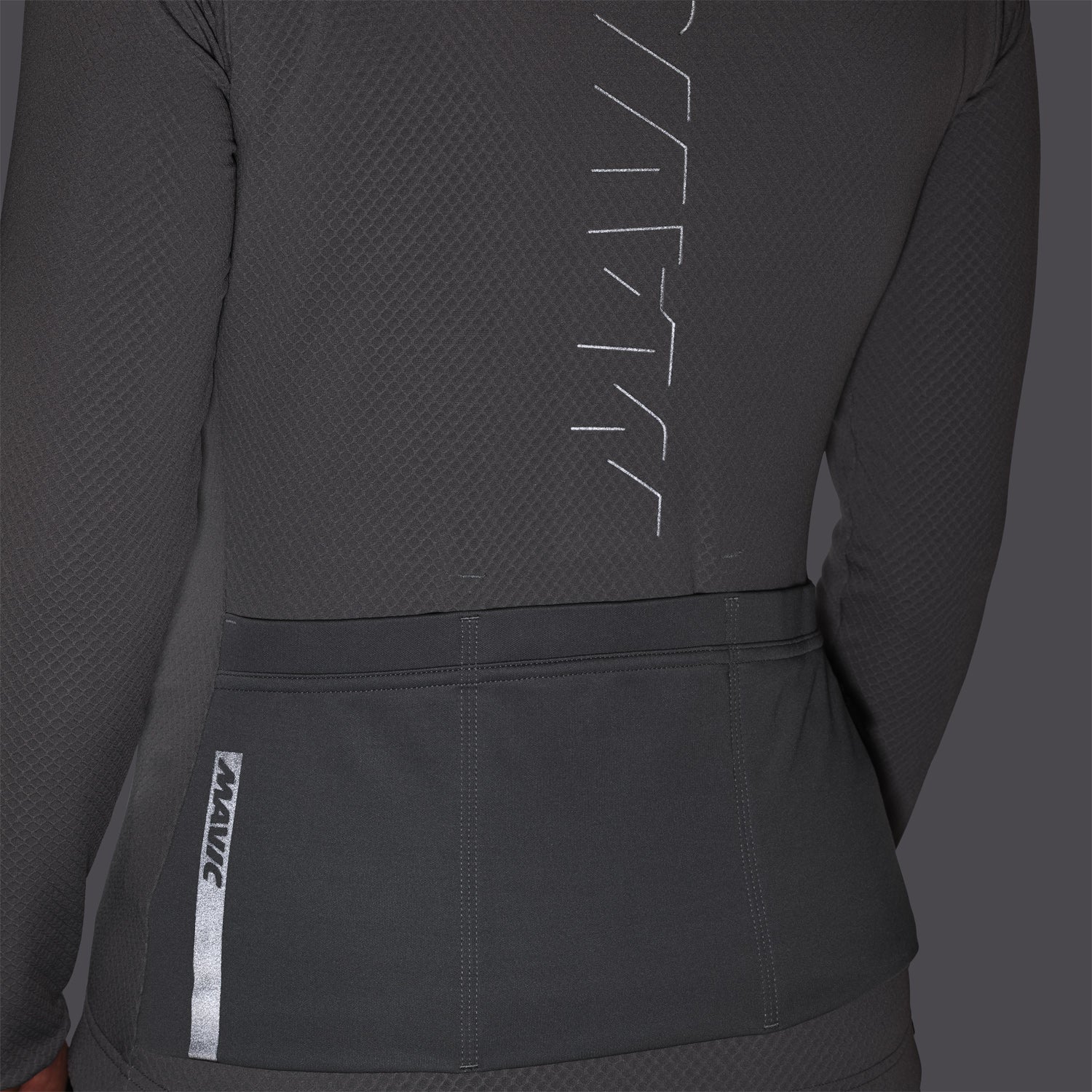 Maillot MAVIC AKSIUM THERMO Femme Manches Longues Gris - Image 6