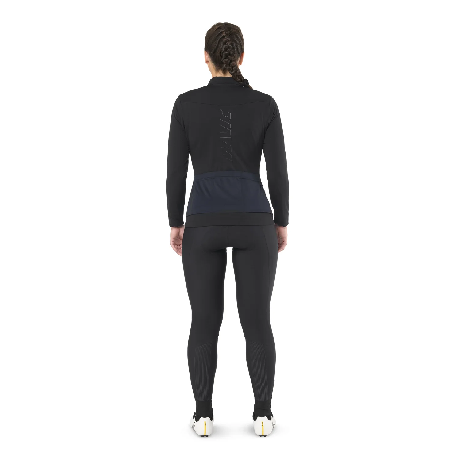 Maillot MAVIC AKSIUM THERMO Femme Manches Longues Noir - Image 5