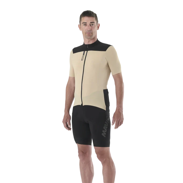 Maillot MAVIC ALLROAD CARGO Manches Courtes Beige - Image 5