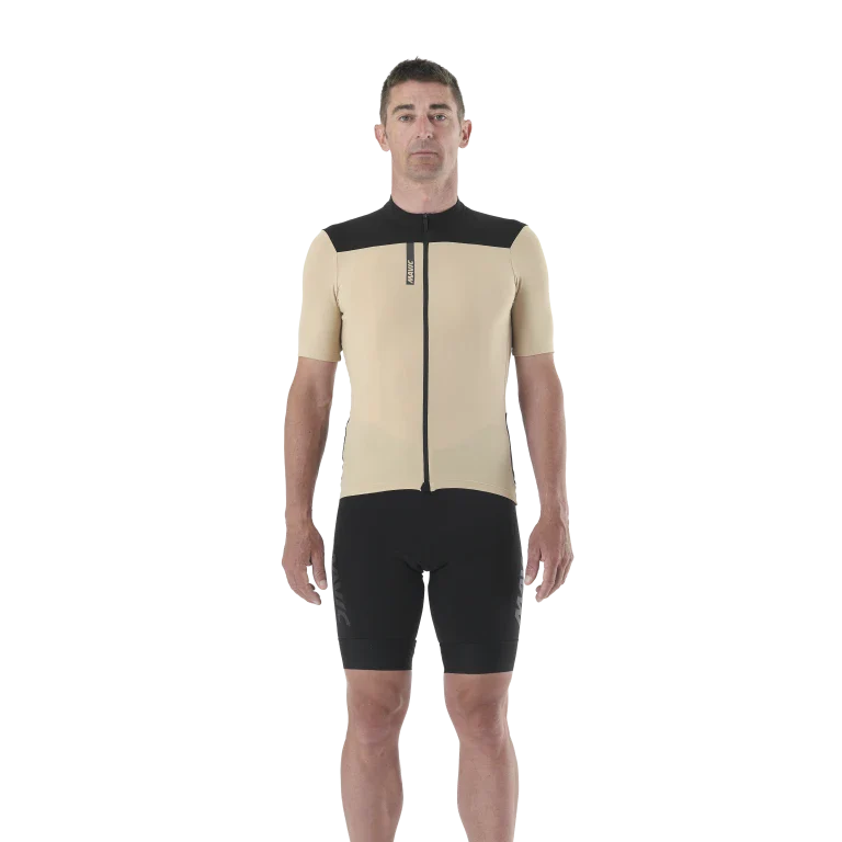 Maillot MAVIC ALLROAD CARGO Manches Courtes Beige - Image 6