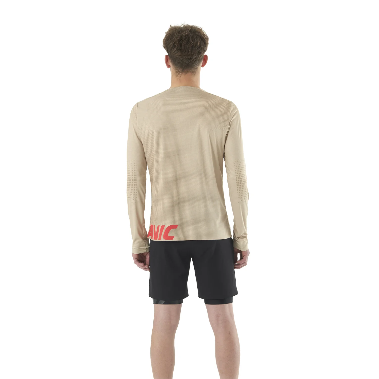 Maillot MAVIC CROSSTRAIL Manches Longues Beige - Image 5