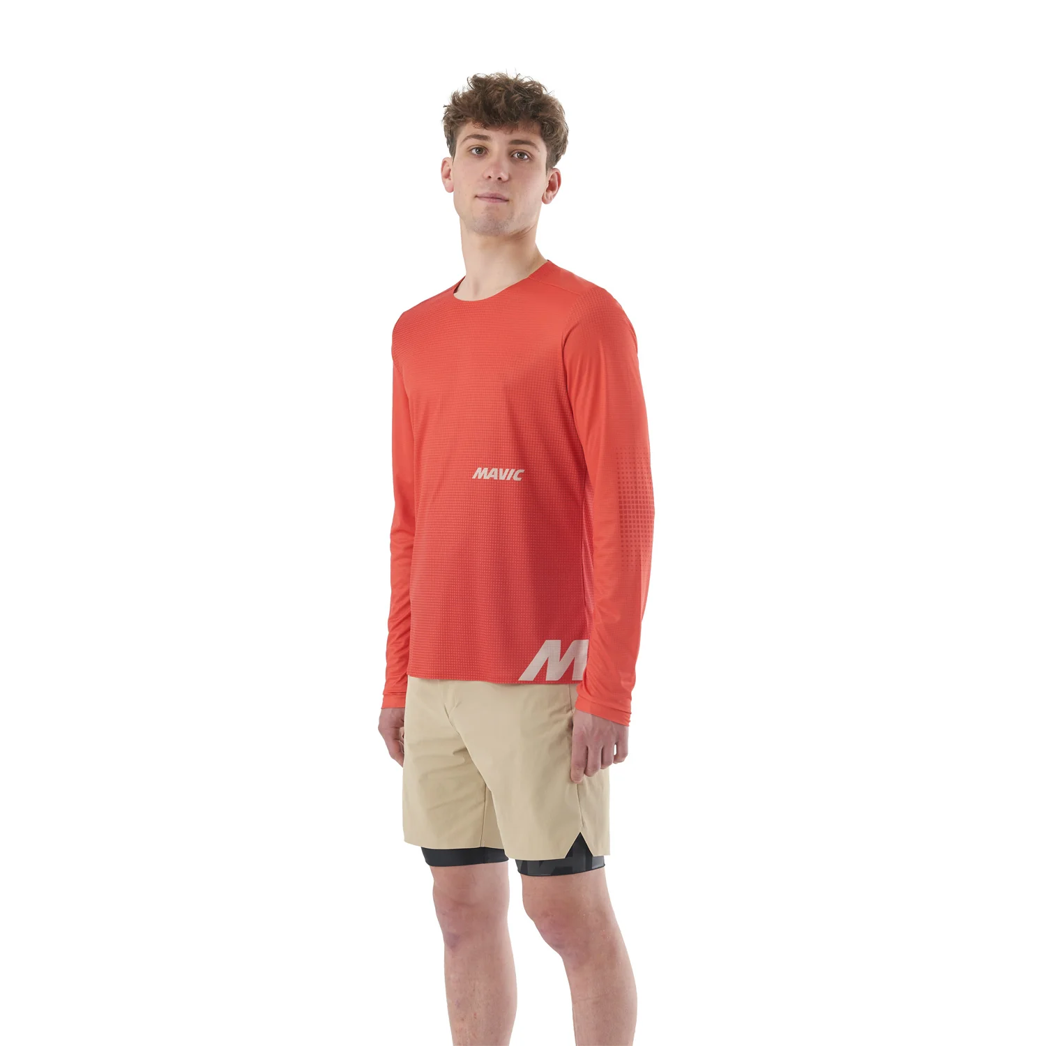 Maillot MAVIC CROSSTRAIL Manches Longues Rouge - Image 4