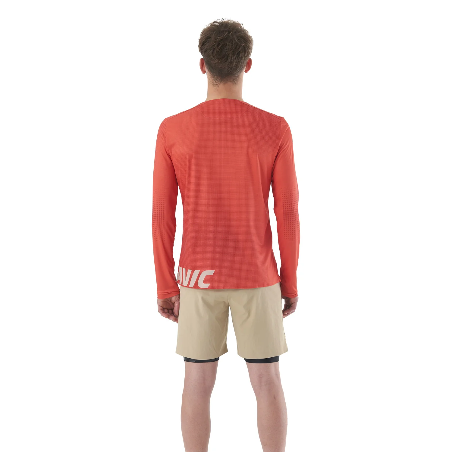 Maillot MAVIC CROSSTRAIL Manches Longues Rouge - Image 5