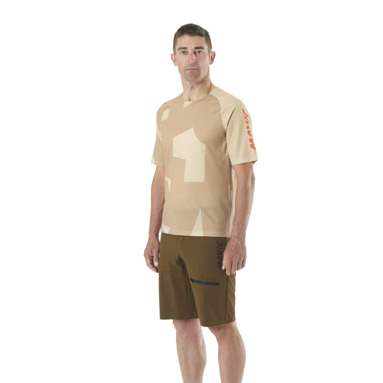 Maillot MAVIC DEEMAX ENDURO Manches Courtes Camo Beige - Image 5