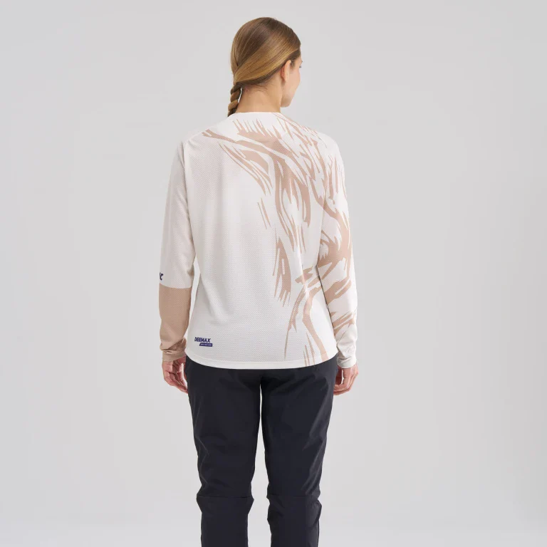 Maillot MAVIC DEEMAX ENDURO Manches Longues Femme Blanc - Image 4