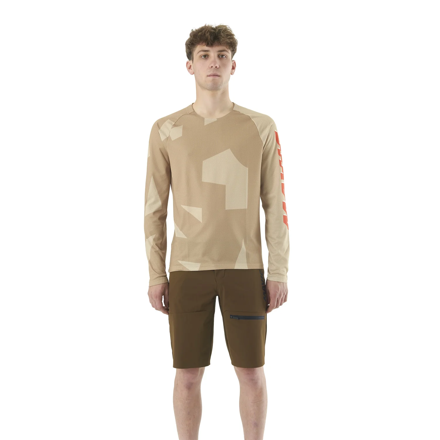 Maillot MAVIC DEEMAX ENDURO Manches Longues Camo Beige - Image 3