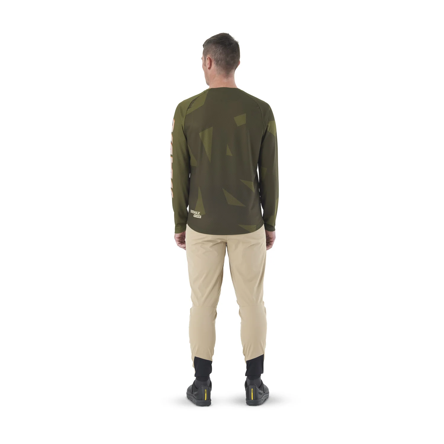 Maillot MAVIC DEEMAX ENDURO Manches Longues Camo Kaki - Image 5
