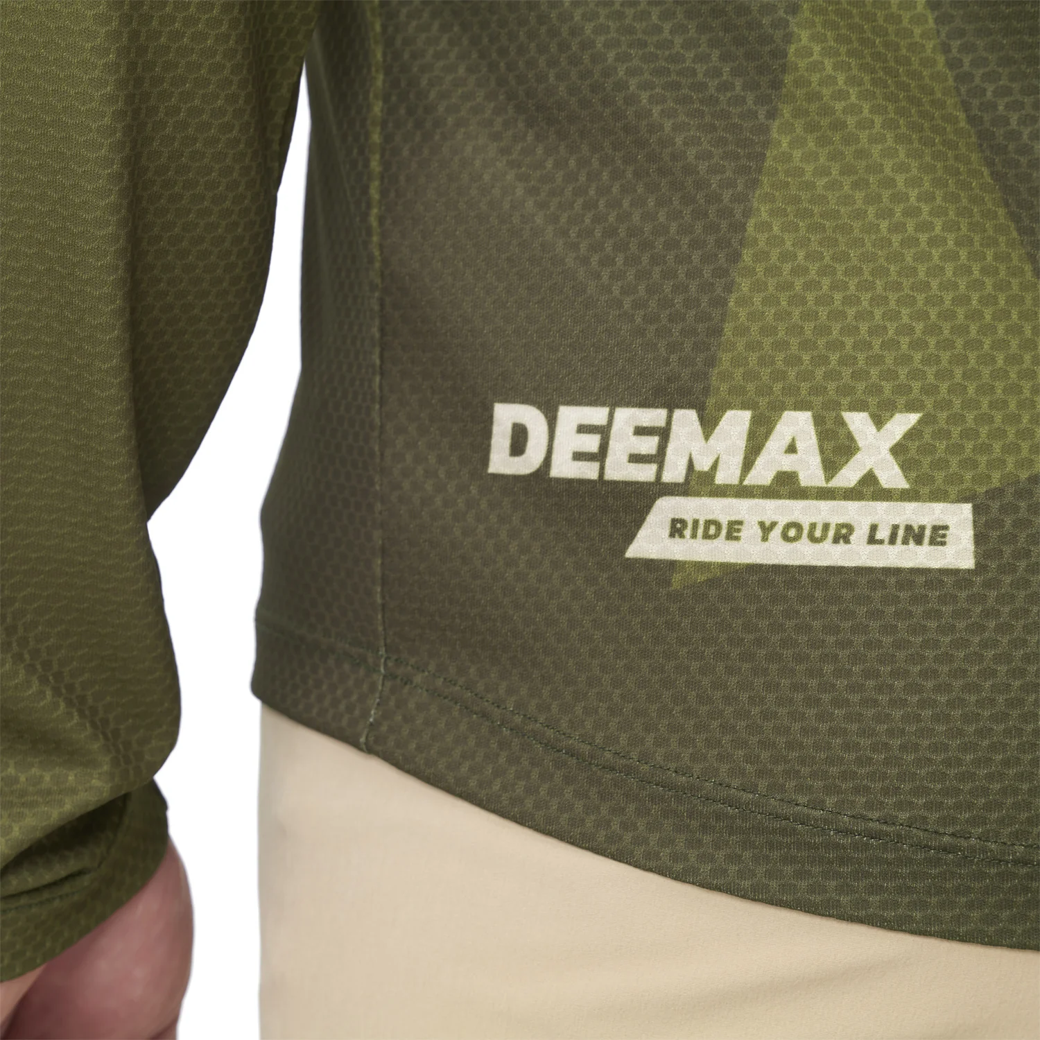 Maillot MAVIC DEEMAX ENDURO Manches Longues Camo Kaki - Image 6