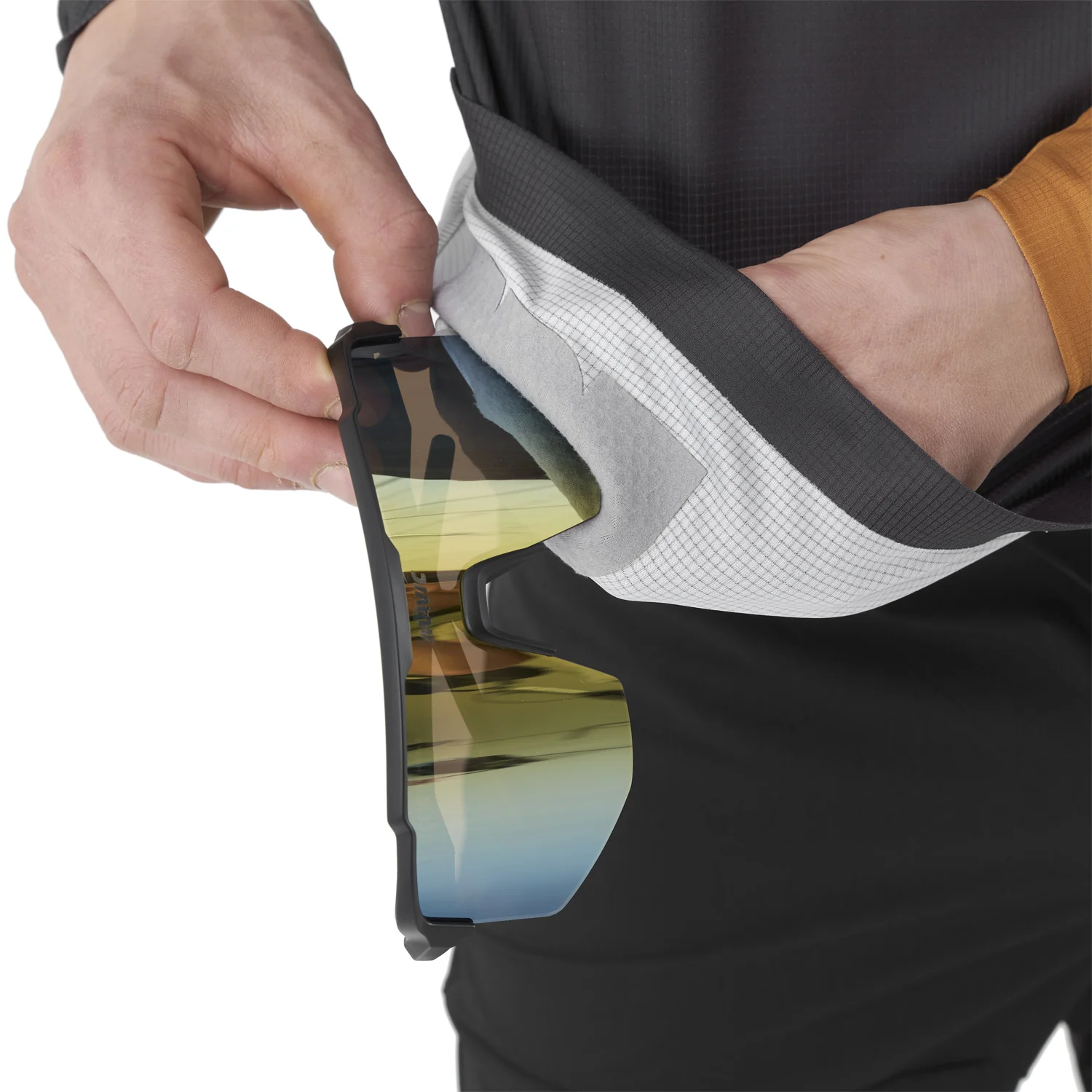 Maillot MAVIC DEEMAX ENDURO PRO Manches Longues Gris/Noir - Image 6