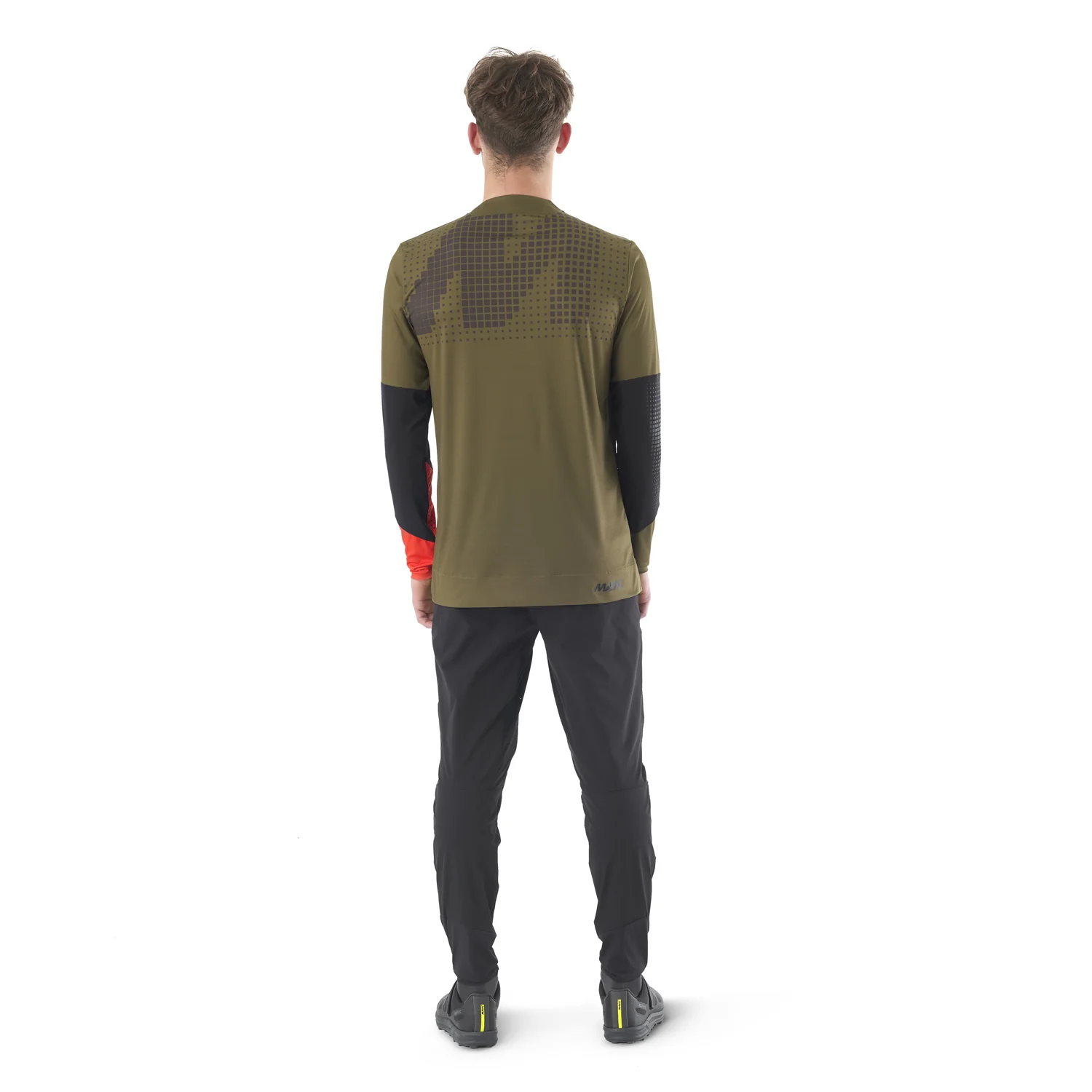 Maillot MAVIC DEEMAX ENDURO PRO Manches Longues Kaki - Image 5