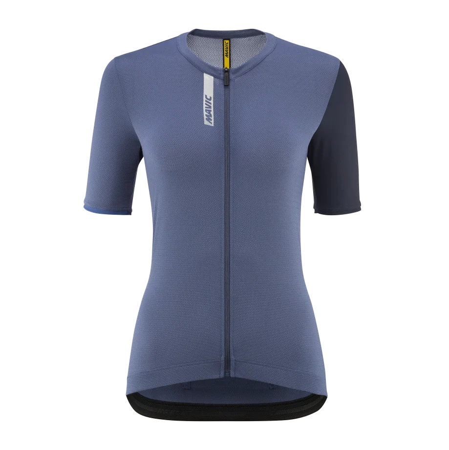 Maillot MAVIC ESSENTIAL Manches Courtes Femme Bleu
