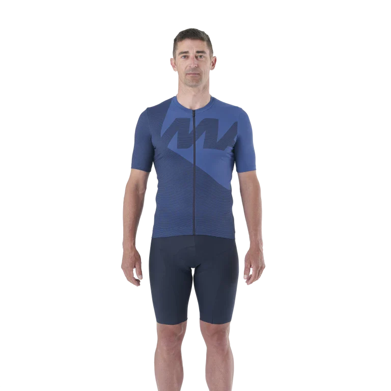 Maillot MAVIC ICON GRAPHIC Manches Courtes Bleu - Image 5
