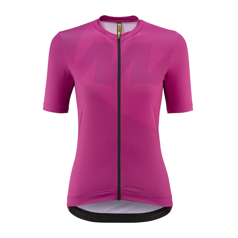 Maillot MAVIC ICON GRAPHIC Manches Courtes Femme Fuschia