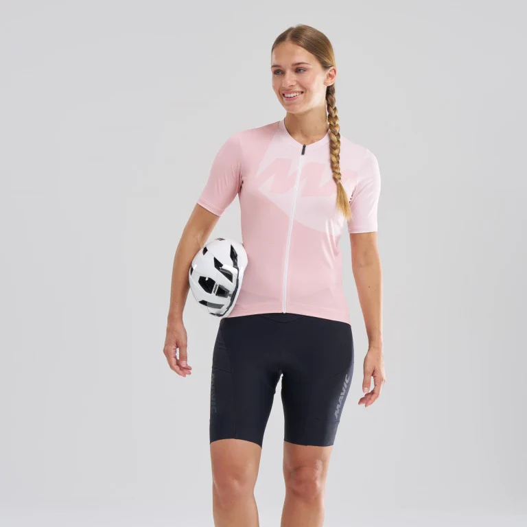 Maillot MAVIC ICON GRAPHIC Manches Courtes Femme Rose - Image 3