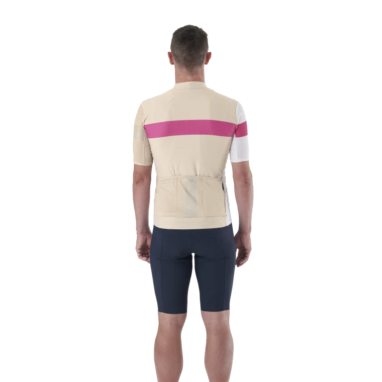 Maillot MAVIC KSYRIUM PRO Manches Courtes Beige - Image 5