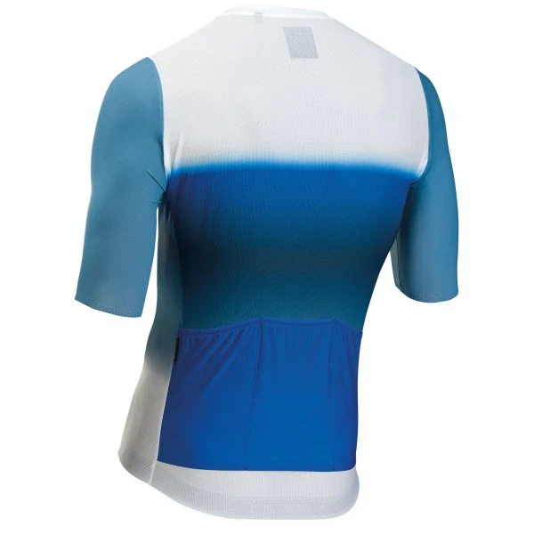 Maillot NORTHWAVE BLADE AIR Manches Courtes Blanc/Bleu - Image 2