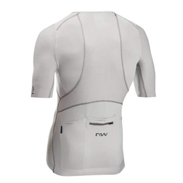 Maillot NORTHWAVE EXTREME ROCK Manches Courtes Gris - Image 2