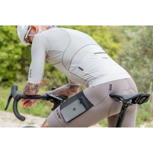 Maillot NORTHWAVE EXTREME ROCK Manches Courtes Gris - Image 4